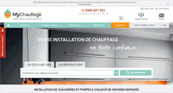 Desktop Screenshot of mychauffage.com